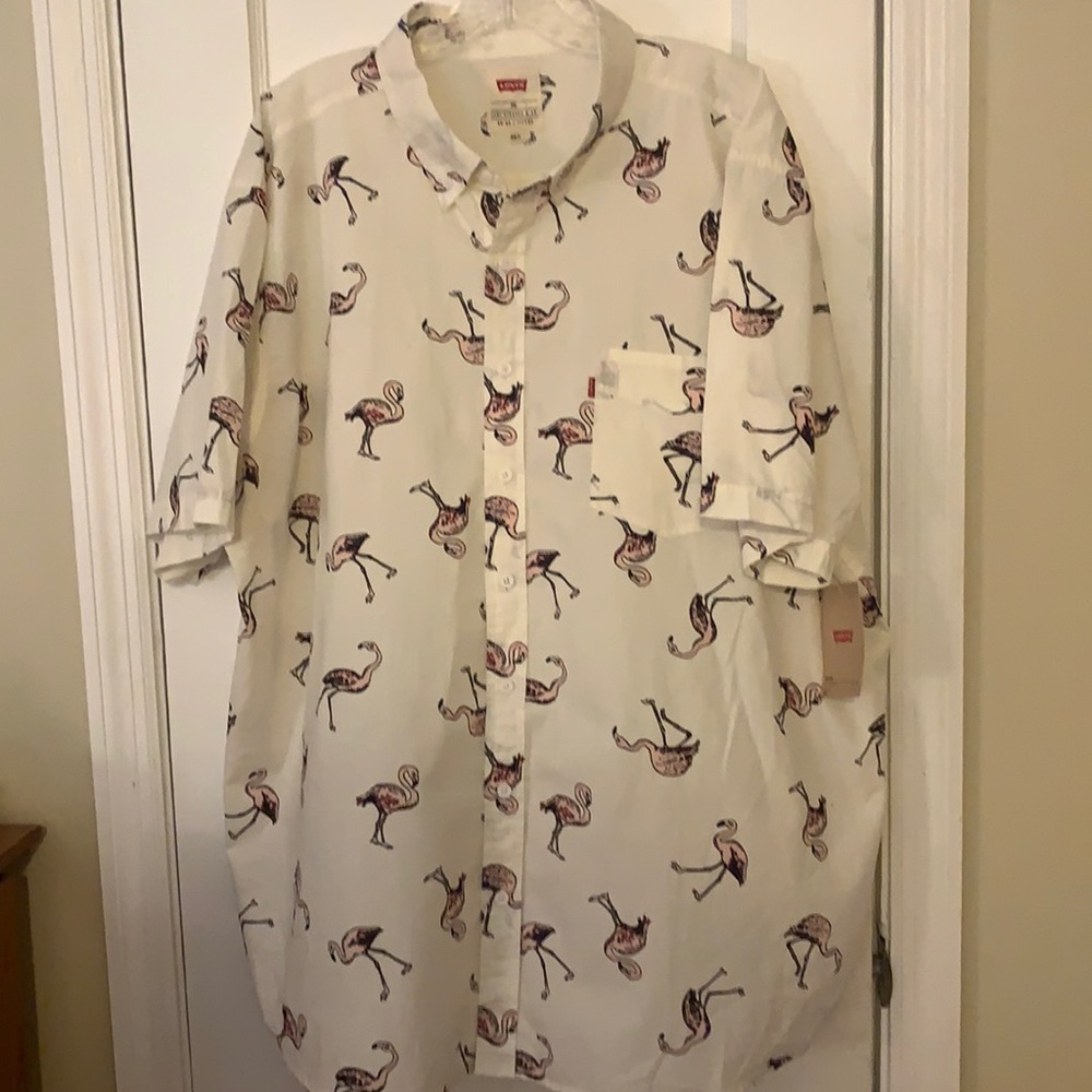 Flamingo Tropical Shirt
